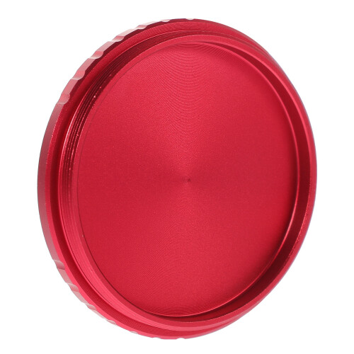 2Pcs Red Metal Threaded Caps for Telescope Eyepiece Protective Cover 2