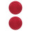 2Pcs Red Metal Threaded Caps for Telescope Eyepiece Protective Cover 5