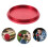 2Pcs Red Metal Threaded Caps for Telescope Eyepiece Protective Cover 10