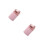 2Pcs Pink Automatic Toothpick Dispenser Straw Hard 9