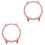 2Pièces Montre Rose Anti-Saleté Chocs 3