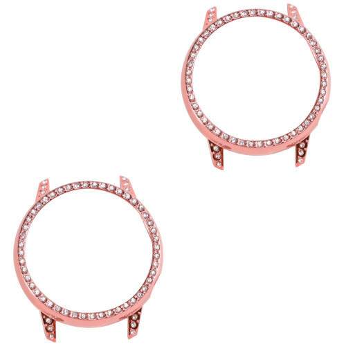 2Pièces Montre Rose Anti-Saleté Chocs 2