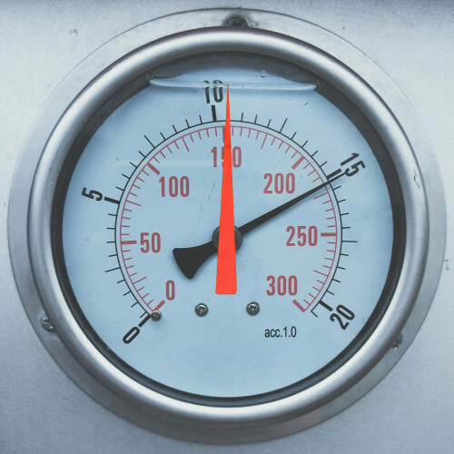 Air Conditioning Pressure Gauge Arrow Identification Sticker 2