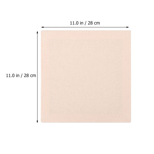 2Stk Professionelle Stickstoffe Bambus Holz Material Beige Langlebig 1