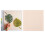 2Stk Professionelle Stickstoffe Bambus Holz Material Beige Langlebig 4