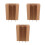 15Stk Karton Divider Für Verpackung Von Weinflaschen Beige 1