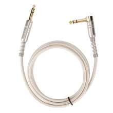 Advanced Chip Equipped Audio Patch Cable For Guitar Amplifier1/4Inch TRS Male To Male Cable With Anti Hum Balanced Signal Transmission Ultra