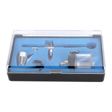 Fine Spray Airbrush Dual Action Gravity Feed Stainless Steel Precise Control For Nail Art Makeup Tattoo Painting Hobby Model Multi Purpose (0.35mm)