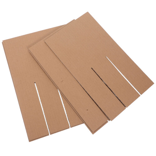 15Stk Karton Divider Für Verpackung Von Weinflaschen Beige 1