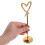 3Stk Elegante Goldene -Kartenhalter Aus Für Tischdisplay 10