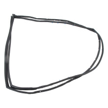 Weatherstrip Seal for Civic Sedan Front Door Rubber Excellent Wear Resistance Precise Matching Easy Installation Compatible with72350SNE A01Long