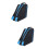 2Pièces De Rangement Pour À Roulettes Enfants Triangle 7