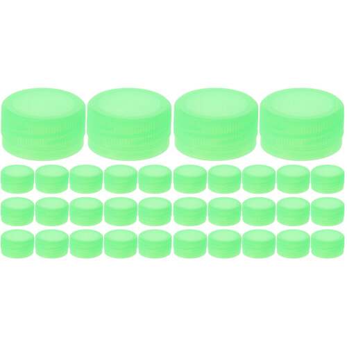200Pièces Couvercles Bouteilles Vert DIY Pour Enfants 1