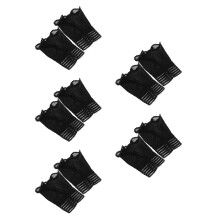 5Paren Zwarte Decoratieve Fake Sleeve Manchetten Bruiloft Vrouwen