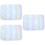 3Pièces Protection Lit Enfant Lavable Anti-Humidité 8
