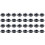 300Pièces Boîtes Rondes Noires Fermeture Pour Gâteaux 2