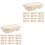 50Sets Takeaway Maaltijdbox Pulp Wegwerp Met in Khaki 4