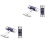 2 Pcs Button Covers For Shirts Cufflinks Men Sleeve Nail Creative 3