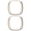 2 Pcs Case Electroplating Pc Shell Blush Glass 5