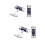 2 Pcs Button Covers For Shirts Cufflinks Men Sleeve Nail Creative 7