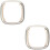 2 Pcs Case Electroplating Pc Shell Blush Glass 6