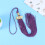 6Pièces Tassels Violet Pour Décoration , Polyester Résistant 8