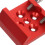 Aluminium Dovetail Base Rood Lichtgewicht Mount Voor 8