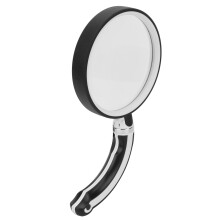 100mm Clear HD Lens Magnifying Glass with Foldable Handle, Handheld