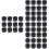 48 Pcs Sweatband Scrub Pu Grip 6