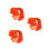 2970St Duurzame Loop Fastener Tag String Voor Kleding & 4