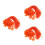 2970St Duurzame Loop Fastener Tag String Voor Kleding & 5