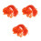 2970St Duurzame Loop Fastener Tag String Voor Kleding & 7