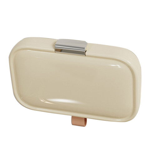 Portable 7-Day Medicine Case, Large Capacity, White, Small Size