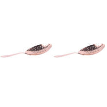 2Pièces Bar Contenant Fine Rose Or En Acier Inoxydable