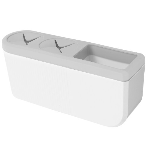 4Pcs Electric Toothbrush Wall Holders White Silicone Bathroom Storage 2