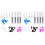 160Pièces Kits Capuchons Ongles Chat Silicone Griffures 2