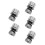 5Ensembles Boulons Aluminium Alliage Kit Vis Rapide Siège Argent 7