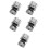 5Ensembles Boulons Aluminium Alliage Kit Vis Rapide Siège Argent 8
