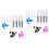 160Pièces Kits Capuchons Ongles Chat Silicone Griffures 4
