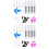 160Pièces Kits Capuchons Ongles Chat Silicone Griffures 5