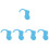 5Pcs Blue Car Driving Sleep Alarm ABS Ear Mounted Device 6