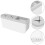 4Pcs Electric Toothbrush Wall Holders White Silicone Bathroom Storage 11