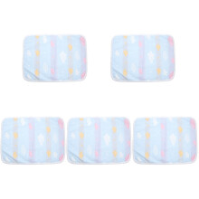 5Pièces Sous-Couche En Fibre Pour Bébé Incontinence Lavable