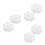 6Pcs Waxed Thread for Sewing White Beeswax Smooth Thread Conditioner 6