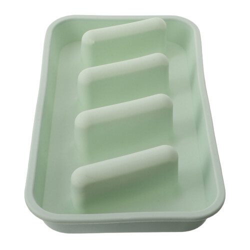 4Pièces Support Taco Silicone Vert Antidérapant Pour Stockage Facile 2