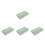 4Pièces Support Taco Silicone Vert Antidérapant Pour Stockage Facile 4