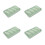4Pièces Support Taco Silicone Vert Antidérapant Pour Stockage Facile 6