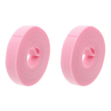 Strong Pink Cable Organizer Straps for Wire Protection