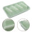 4Pièces Support Taco Silicone Vert Antidérapant Pour Stockage Facile 10