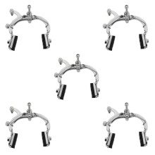 5Pcs Silver Rear Brake Calipers Vintage Cycle Brake Clamp for Bike Use
